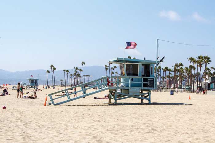Strand in Los-Angeles