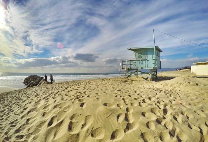 Strand in Los-Angeles
