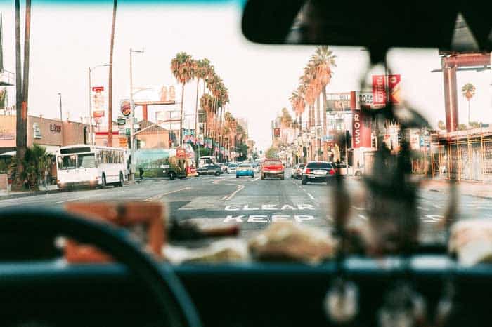 Autofahren in Los Angeles