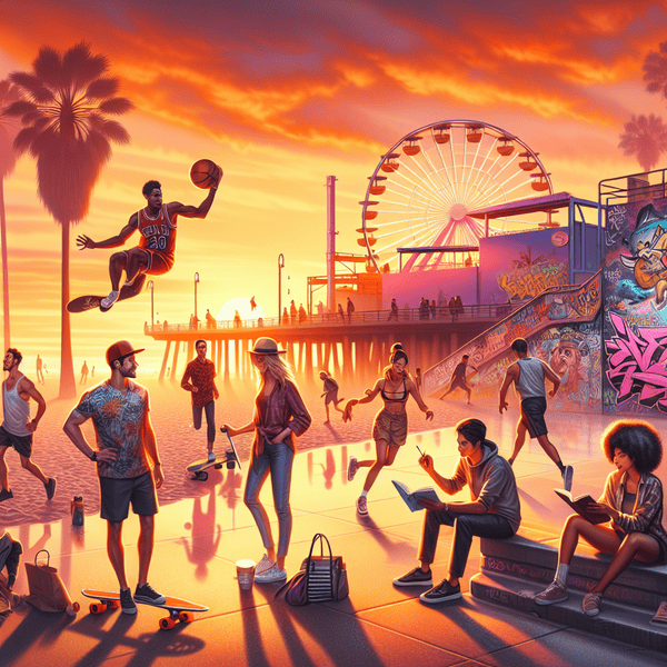 Mögliche Aktivitäten in Los Angeles: Santa Monica Pier Mögliche Aktivitäten in Los Angeles: Santa Monica Pier