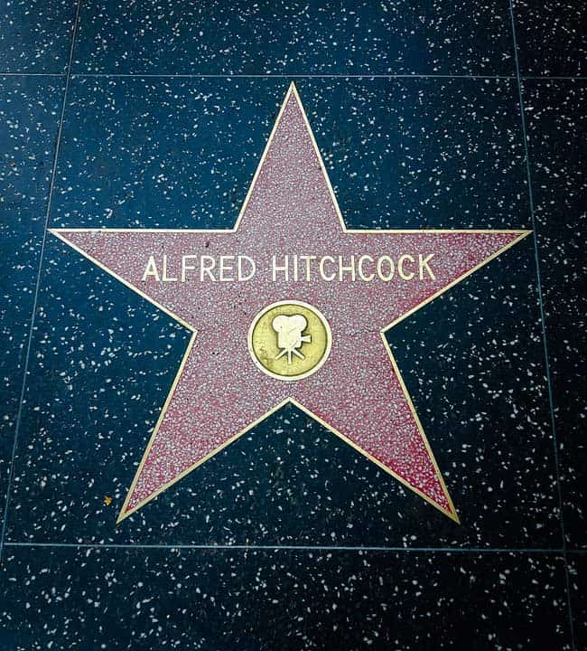 Hollywood Walk of Fame für Hitchcock Hollywood Walk of Fame für Hitchcock
