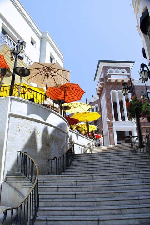 Rodeo Drive Einkaufsstrasse in Beverly Hills Rodeo Drive Einkaufsstrasse in Beverly Hills