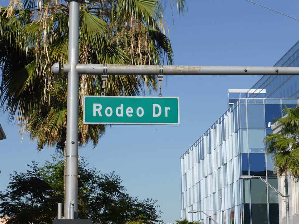 Rodeo Drive Straßenschild