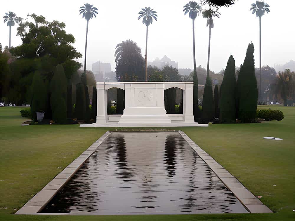 Hollywood Forever Cemetery mit Familiengräber (Symbolbild) Hollywood Forever Cemetery mit Familiengräber (Symbolbild)